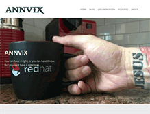 Tablet Screenshot of annvix.com